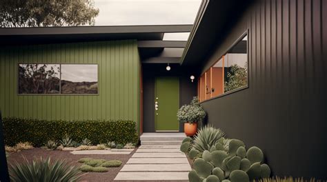 metal and siding modern housing community austin|Mid Century Modern .